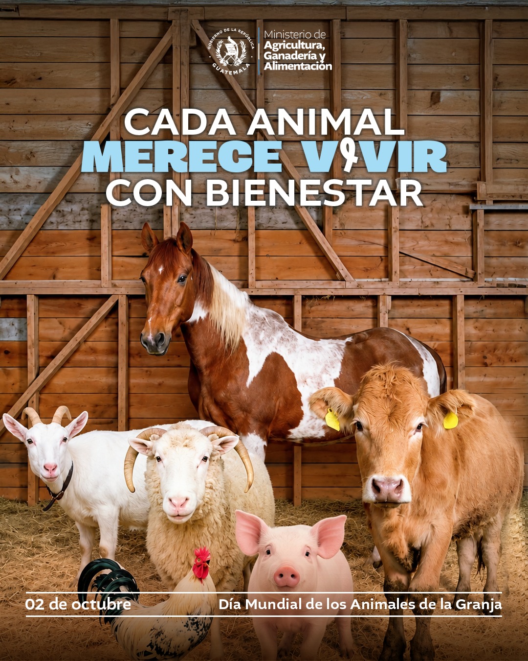 Día Mundial de los Animales de Granja