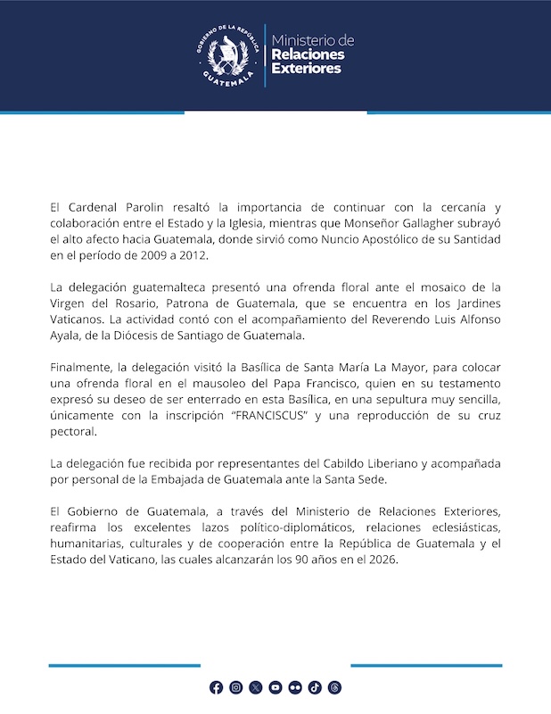 comunicado