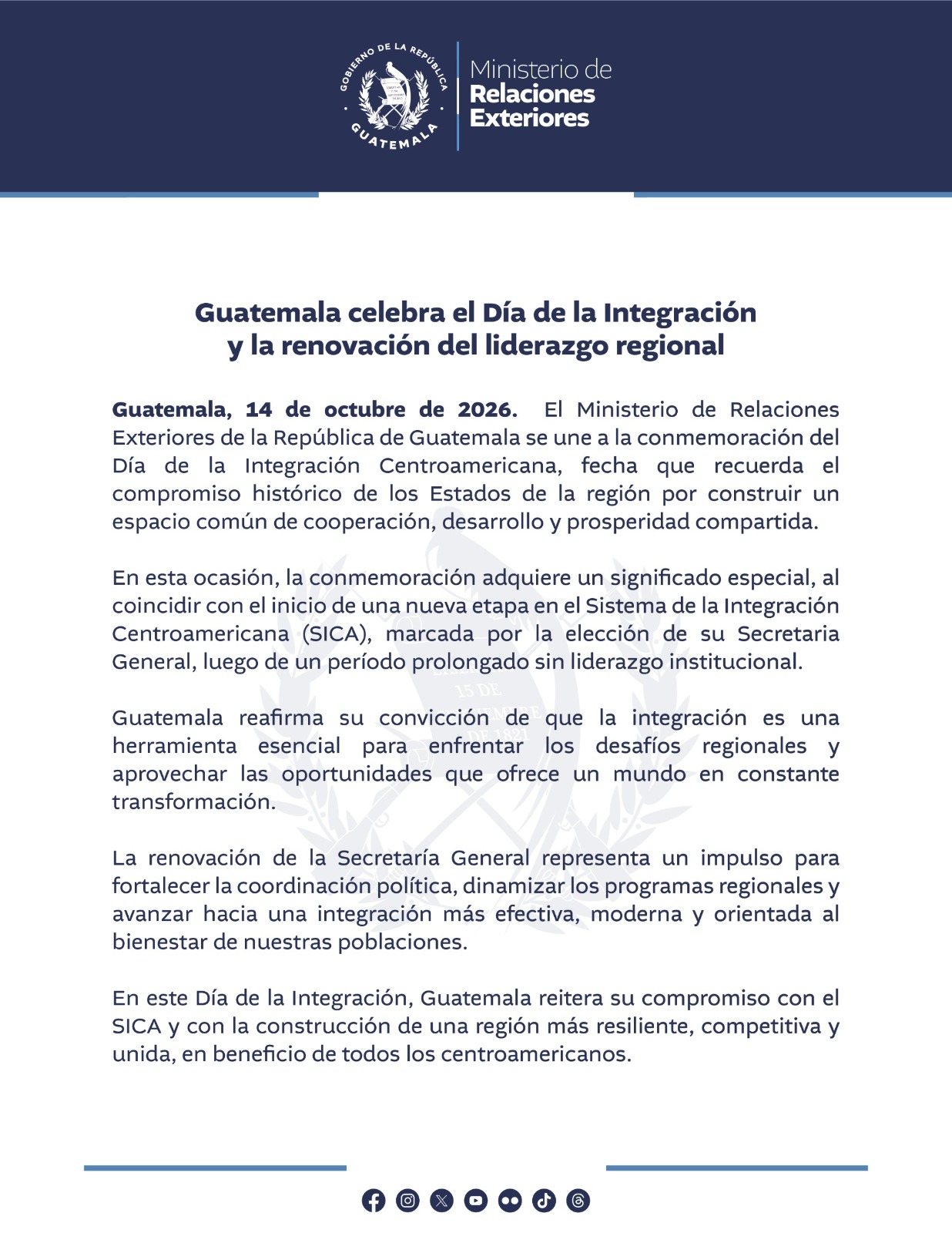 Comunicado