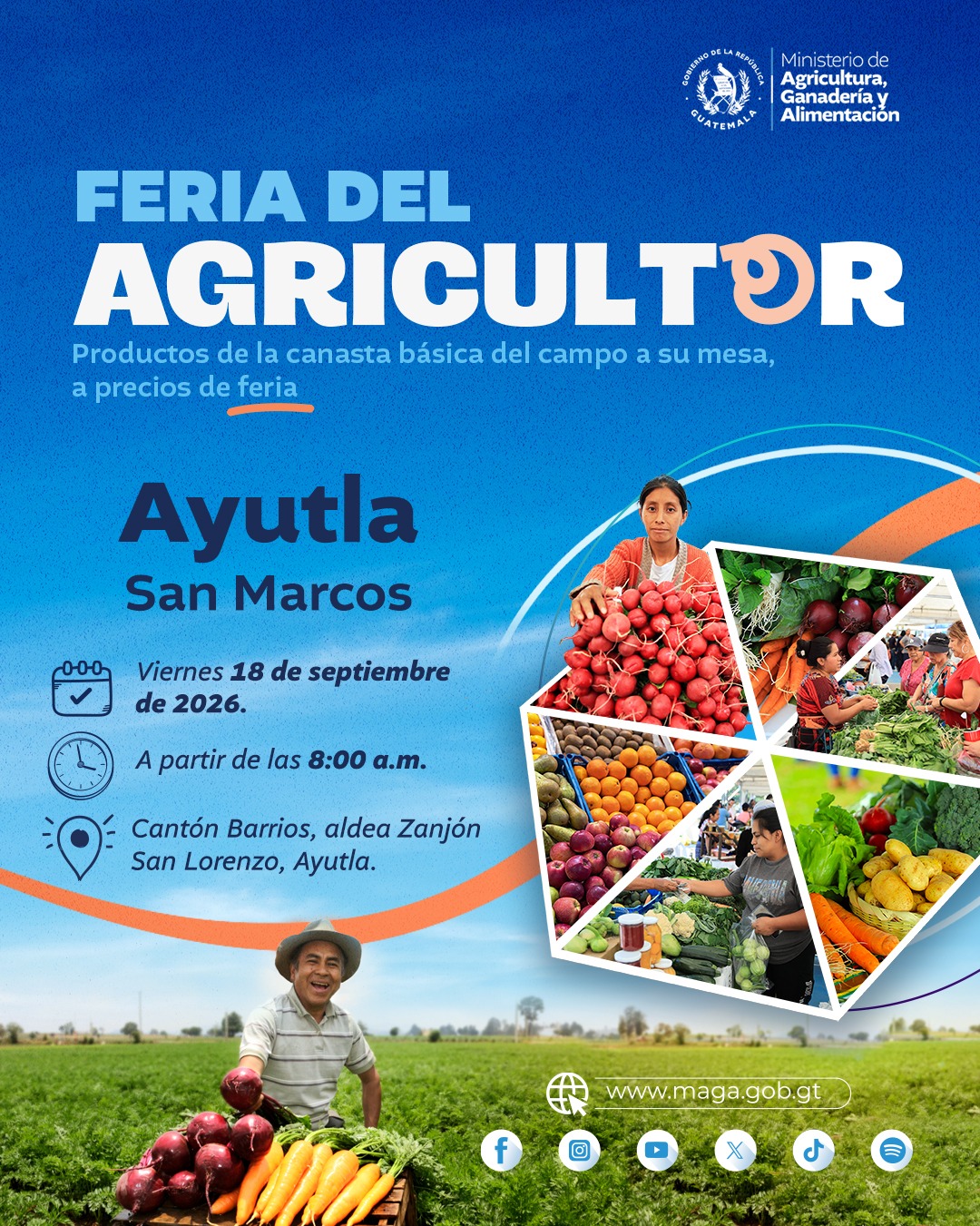 El sabor del campo llega a Ayutla