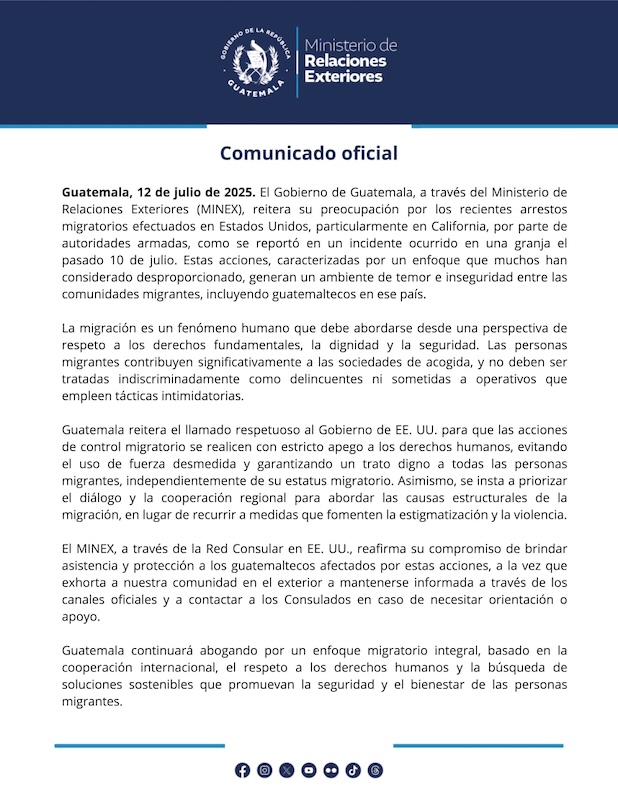 comunicado