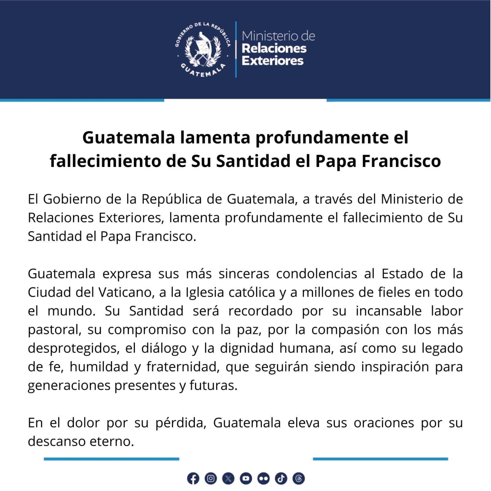 comunicado