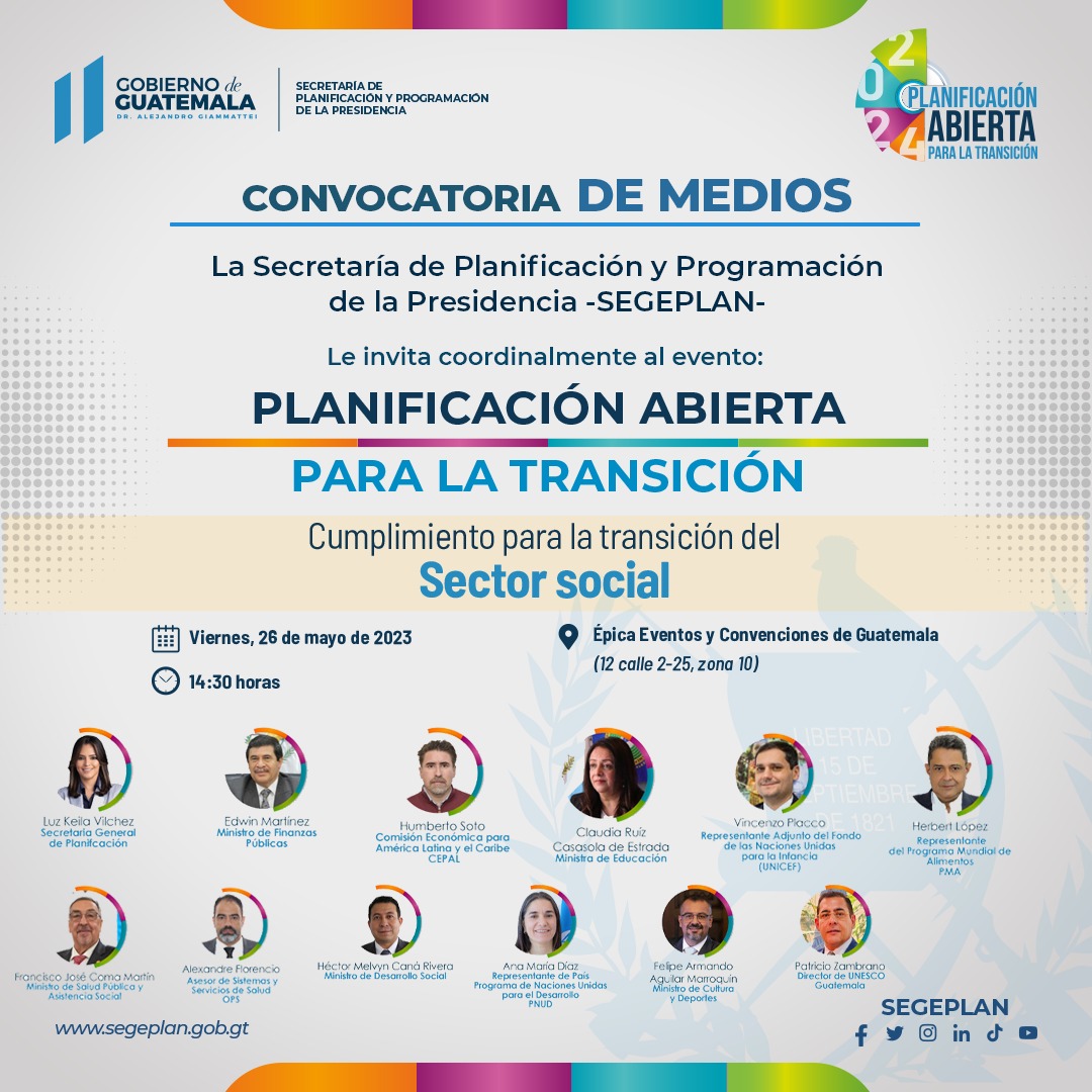 Talleres de Planificación Abierta para la Transición 2024