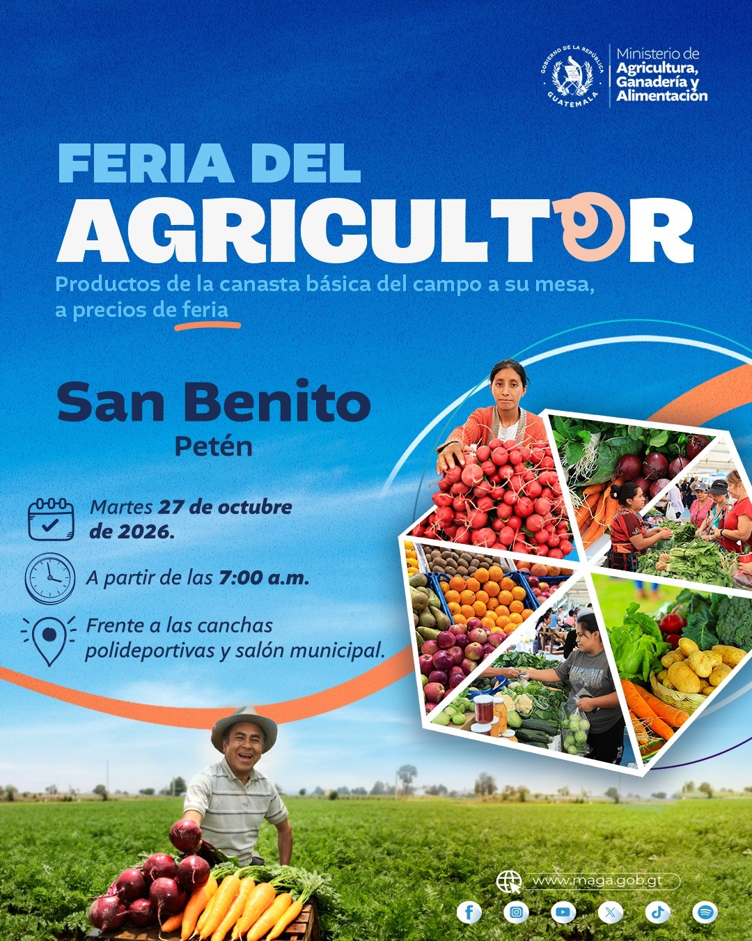 ¡El sabor del campo llega a San Benito, Petén! 