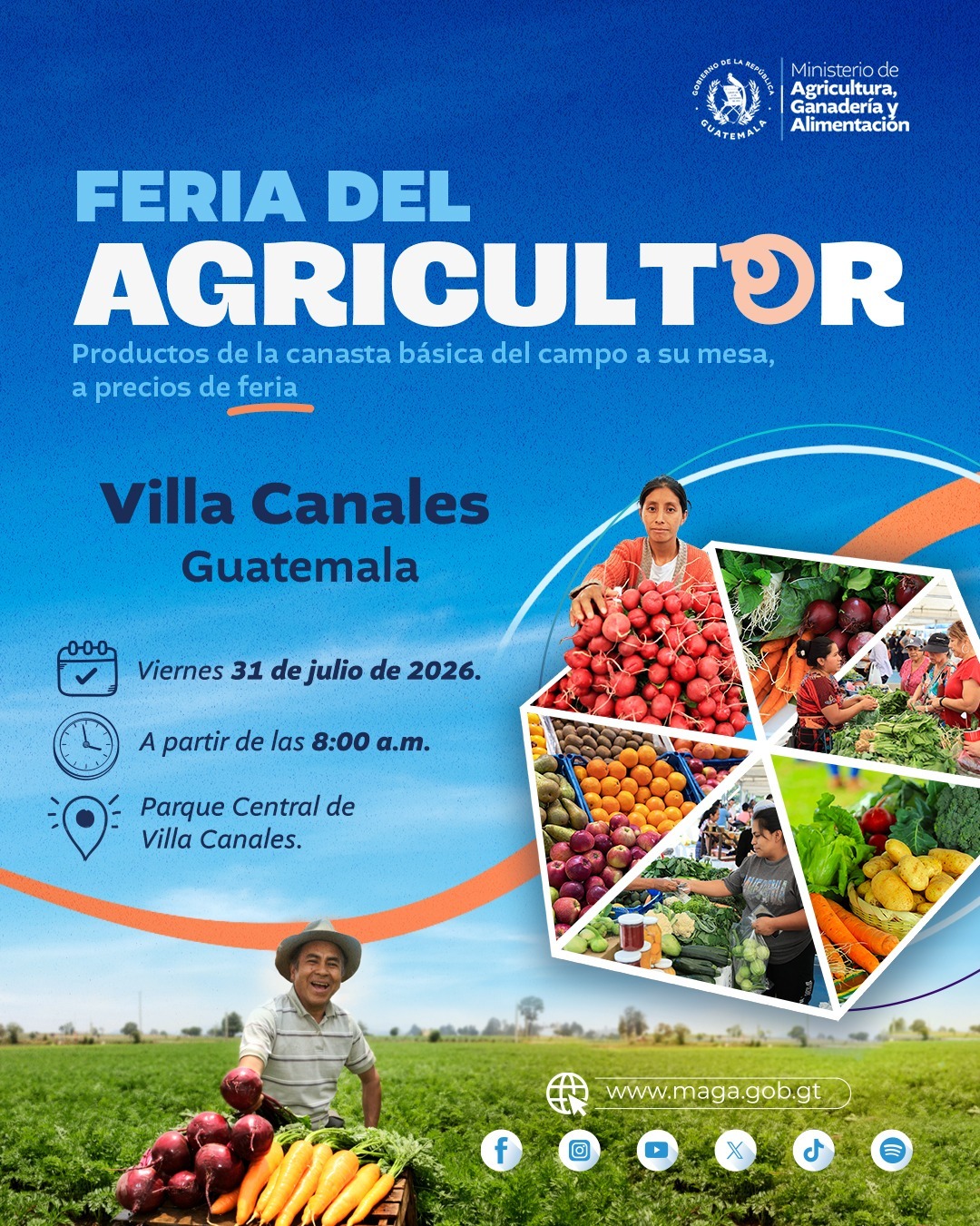 ¡El campo hace una parada en Villa Canales!