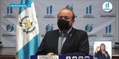 El Ministro de Economía, Antonio Malouf, durante su participación en la conferencia de prensa en el Palacio Nacional de la Cultura.
