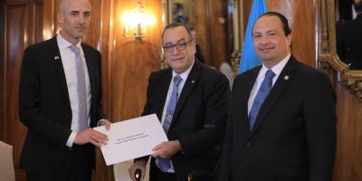 Presidente Alejandro Giammattei 