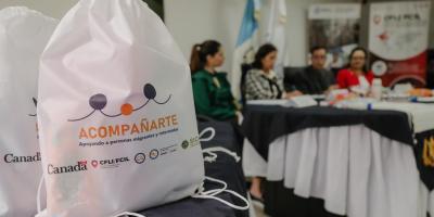 Los kits que fueron donados apoyarán a la niñez migrante no acompañada 