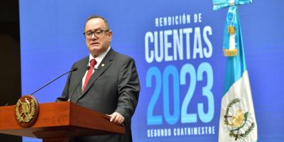 Presidente Alejandro Giammattei 