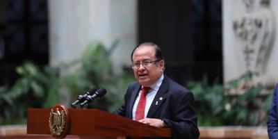 Ingeniero Víctor Hugo Ventura, Presidente del Consejo Directivo del INDE.