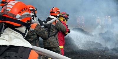 II Ejercicio Nacional de Supresión de Incendios Forestales.