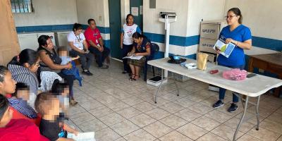 Aprenden cómo fortalecer la alimentación familiar en Suchitepéquez