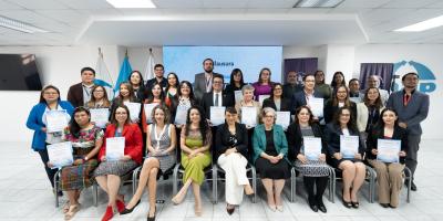 Integrantes de la Red de Directores de Cooperación que cursaron el diplomado.