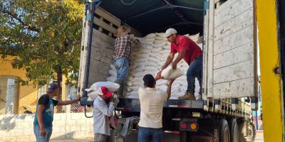 En Zacapa se recibieron raciones de alimentos para familias vulnerables
