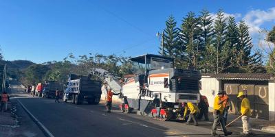 Continúan los trabajos para mejorar la CA-12