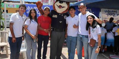 PROVIAL fortalece la educación vial para la niñez y juventud en “Volvamos al Parque” en Atescatempa