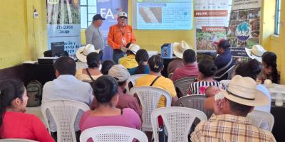 CADER de Zacapa aprenden manejo de semillas de granos básicos