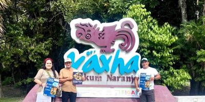 Guardaparques de Yaxhá capacitados para prevenir el Gusano Barrenador