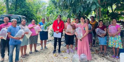 Impulsan acuicultura en Petén con entrega de más de 39 mil alevines
