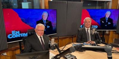 Viceministro de Comunicaciones, Ing. José Raúl Solares, visita Radio TGW