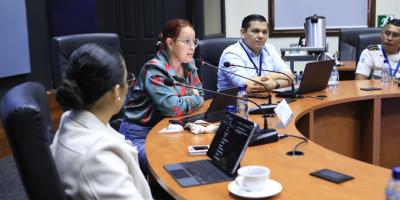 Autoridades verifican avances de la plataforma tecnológica policial