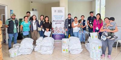Alimentos llegarán a más de mil familias con niños en situación de desnutrición aguda