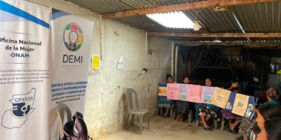 Mintrab capacita a mujeres de diversas comunidades de Olintepeque