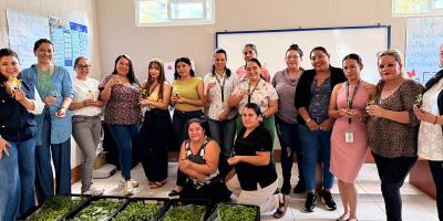 Centro de atención a mujeres sobrevivientes de violencia contará con huerto de hortalizas