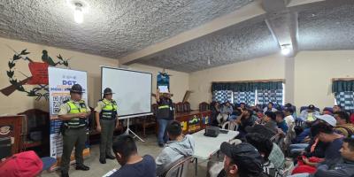 DGT capacita a 90 transportistas sobre herramientas digitales y seguridad vial en San Martín Sacatepéquez
