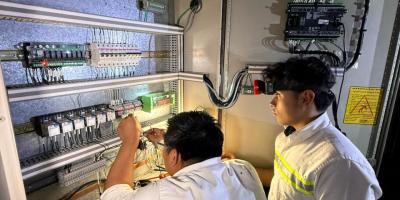 Personal del AILA fortalece conocimientos en electricidad con apoyo de Intecap