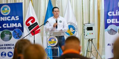 Insivumeh lanza en Jutiapa el programa Clínicas del Clima 
