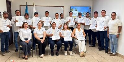 Mintrab concluye con éxito curso de formación para Marino Mercante