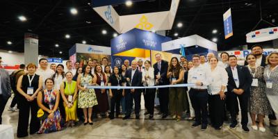 Con 15 empresas de alimentos y bebidas Guatemala participa en feria internacional