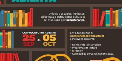 Editorial Cultura donará 25 bibliotecas en Huehuetenango