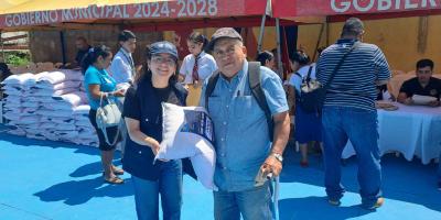Entregan semillas de maíz y ayote para fortalecer la agricultura familiar