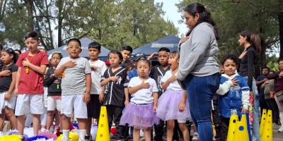 Gimnasias rítmicas brillaron en el Campo Marte