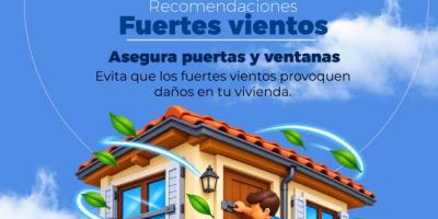 fuertes vientos