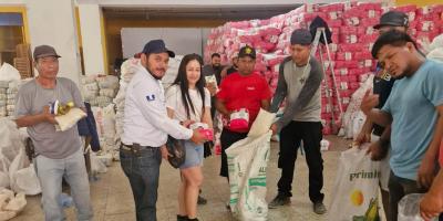 Avanza la distribución de alimentos a familias en situación de inseguridad alimentaria