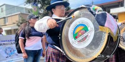 Parque de la Paz zona 21 celebró el Primer Festival de Bandas Comunitarias de Música