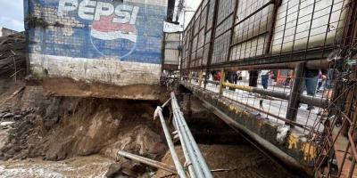 Viviendas y puente afectados en Villa Hermosa serán evaluados por Covial