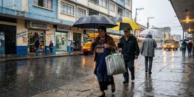 Las lluvias continuarán durante el fin de semana