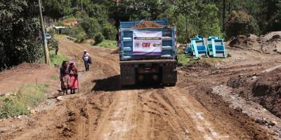 San Mateo Ixtatán y San Cristóbal Cucho ya ven avances en carreteras esperadas por décadas