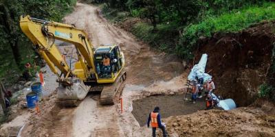 Sistema de drenaje en carretera de Jalapa beneficiará a más de 21 mil habitantes