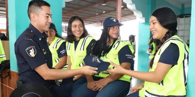 Jóvenes de El Progreso culminan formación como agentes de educación vial