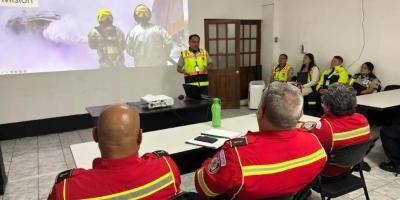 Aeropuerto La Aurora capacita a instituciones de apoyo en atención de emergencias
