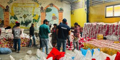 Entregan más de 11 mil raciones de alimentos a familias de tres municipios