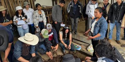 Fortalecen capacidades técnicas relativas a bioinsumos agrícolas en la EFA de Sololá