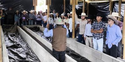 Impulsan el intercambio académico y la práctica agronómica en el municipio de Villa Nueva