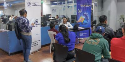 Se realiza Kiosco de Empleo en sede central del Mintrab