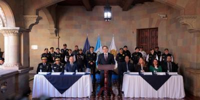 Ministerio de Gobernación en conferencia 